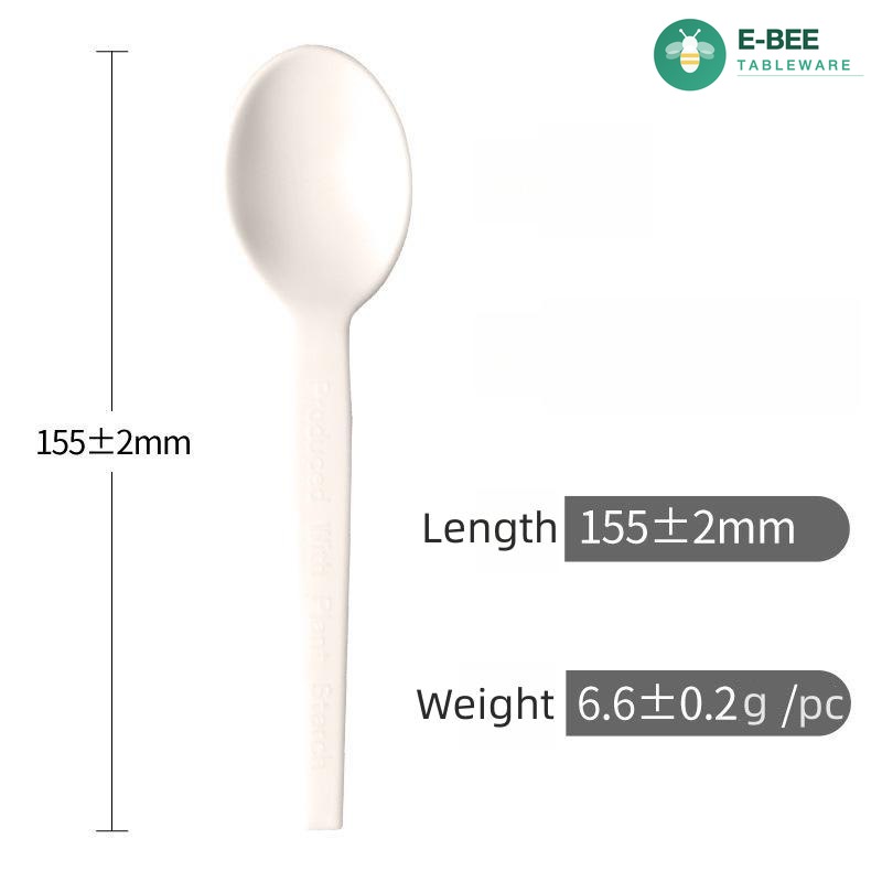Disposable Spoon Cutlery Set Biodegradable Utensils